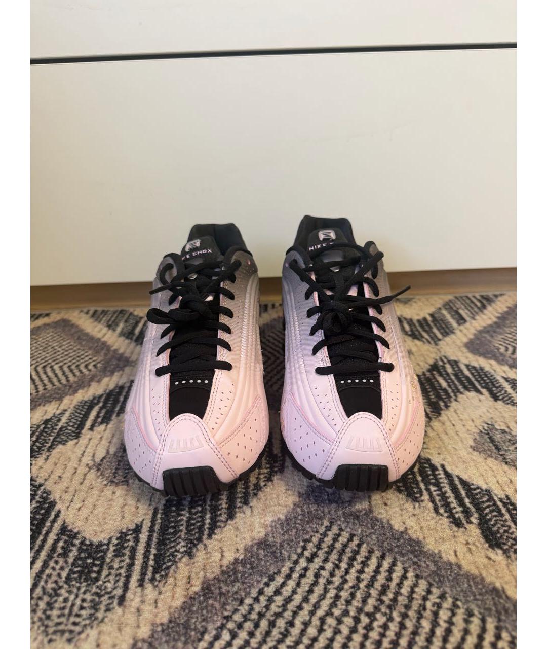 NIKE Розовые текстильные кроссовки, фото 2