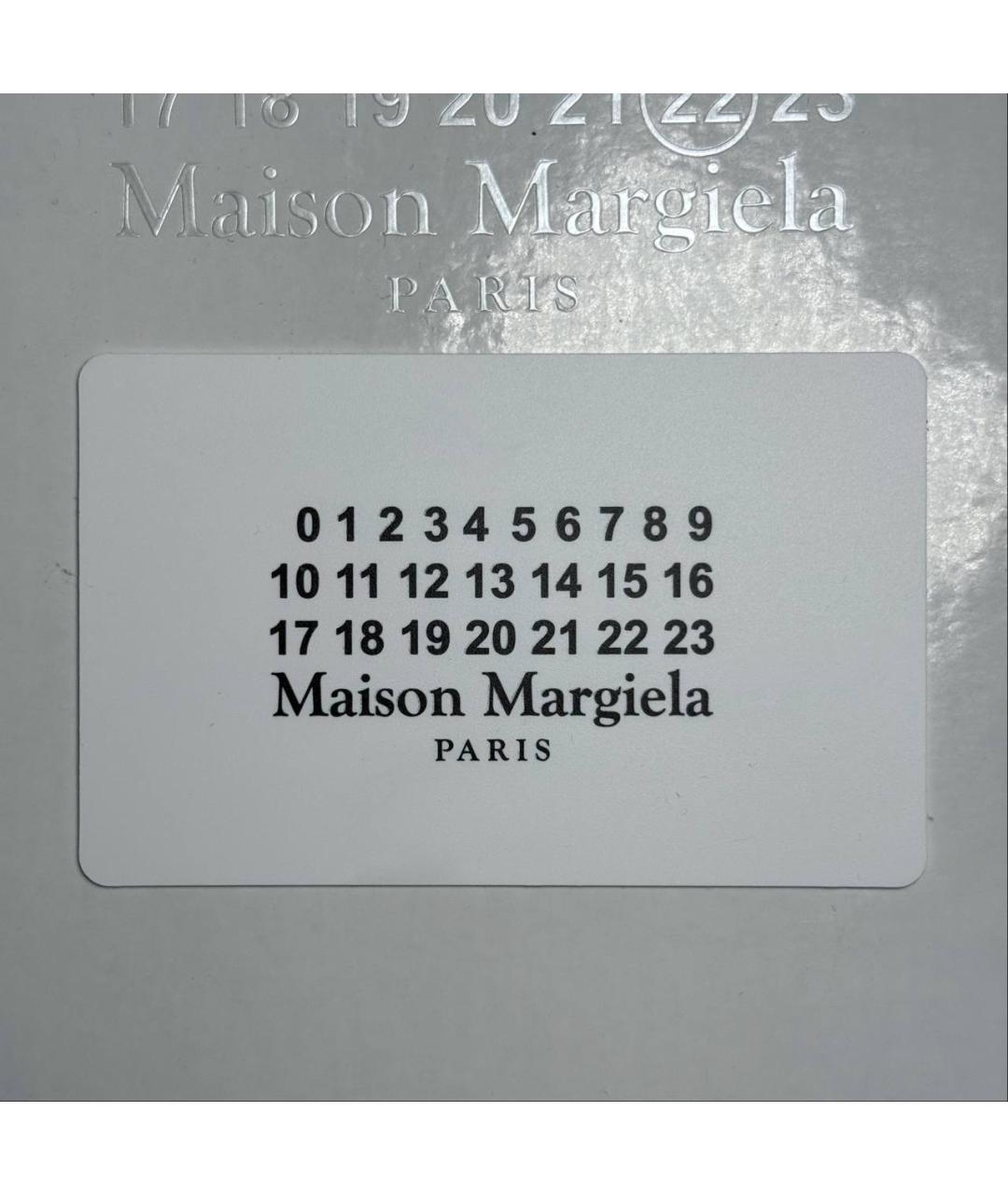 MAISON MARGIELA Черные кожаные ботильоны, фото 8