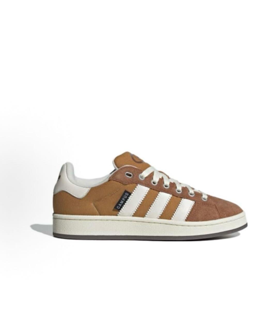 ADIDAS Коричневые замшевые кроссовки, фото 6