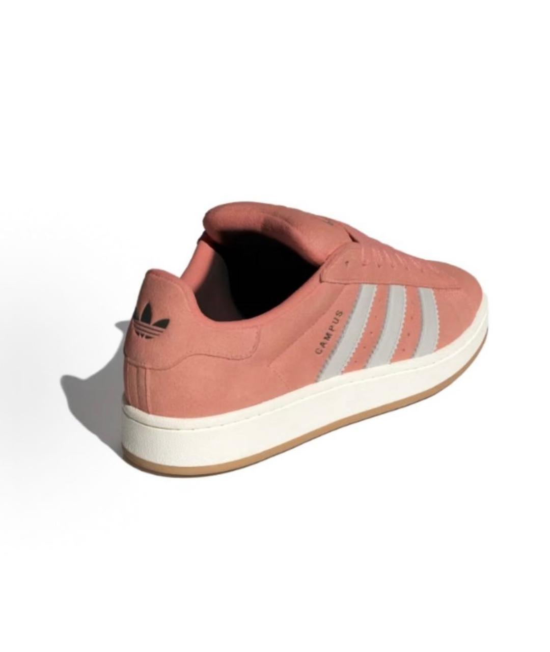 ADIDAS Коралловые замшевые кроссовки, фото 4