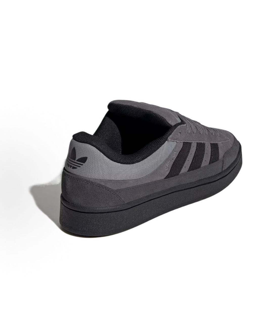 ADIDAS Антрацитовые замшевые кроссовки, фото 4