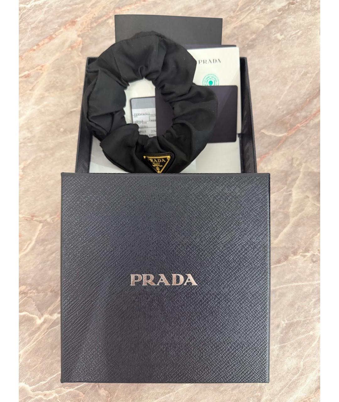 PRADA Черная резинка, фото 3