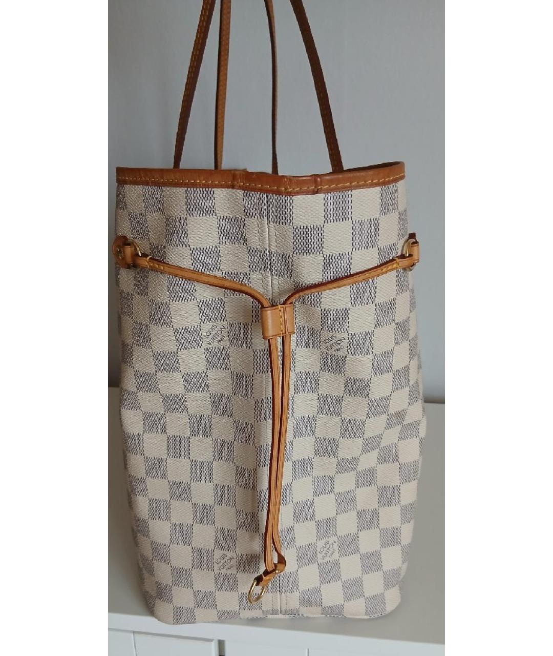 LOUIS VUITTON Бежевая сумка тоут из канвы, фото 2