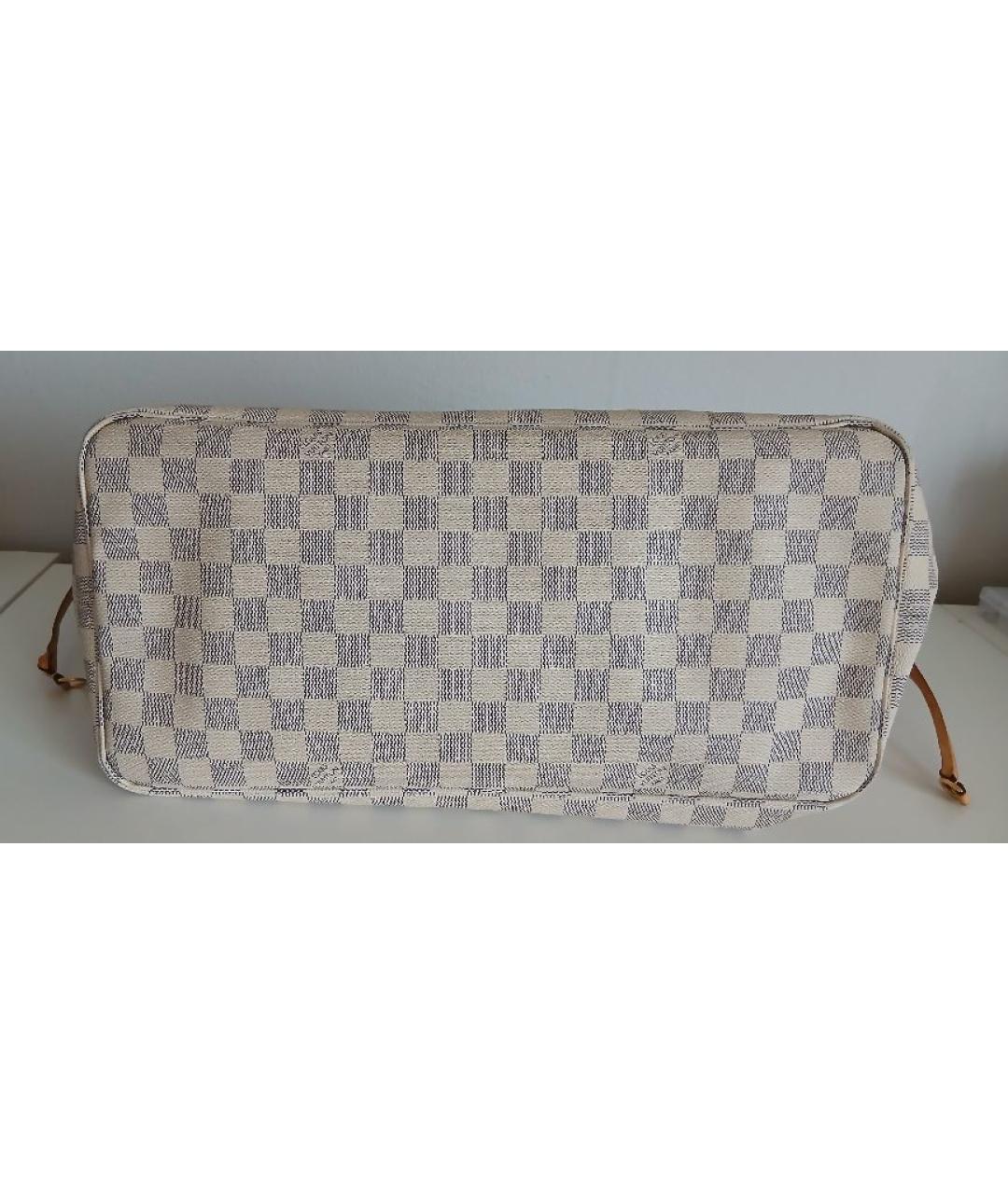 LOUIS VUITTON Бежевая сумка тоут из канвы, фото 3