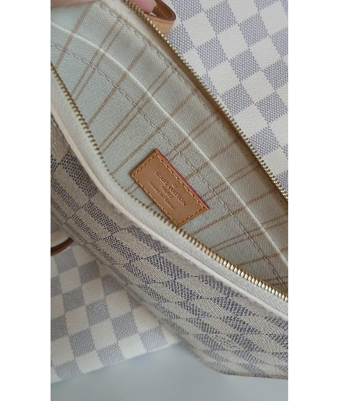 LOUIS VUITTON Бежевая сумка тоут из канвы, фото 9