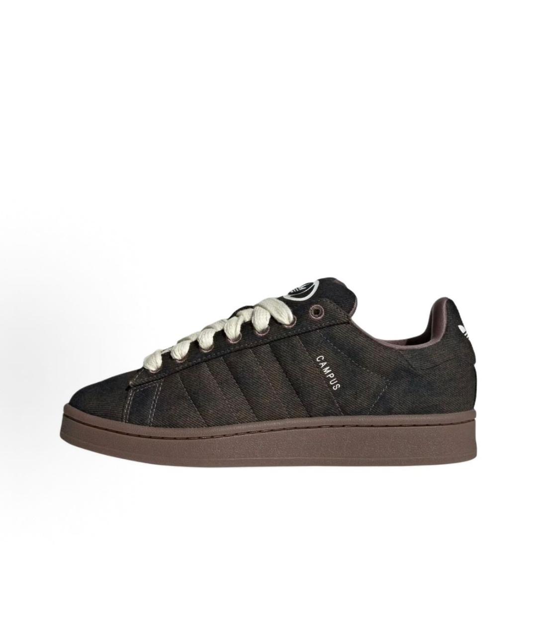 ADIDAS Коричневые текстильные кроссовки, фото 2