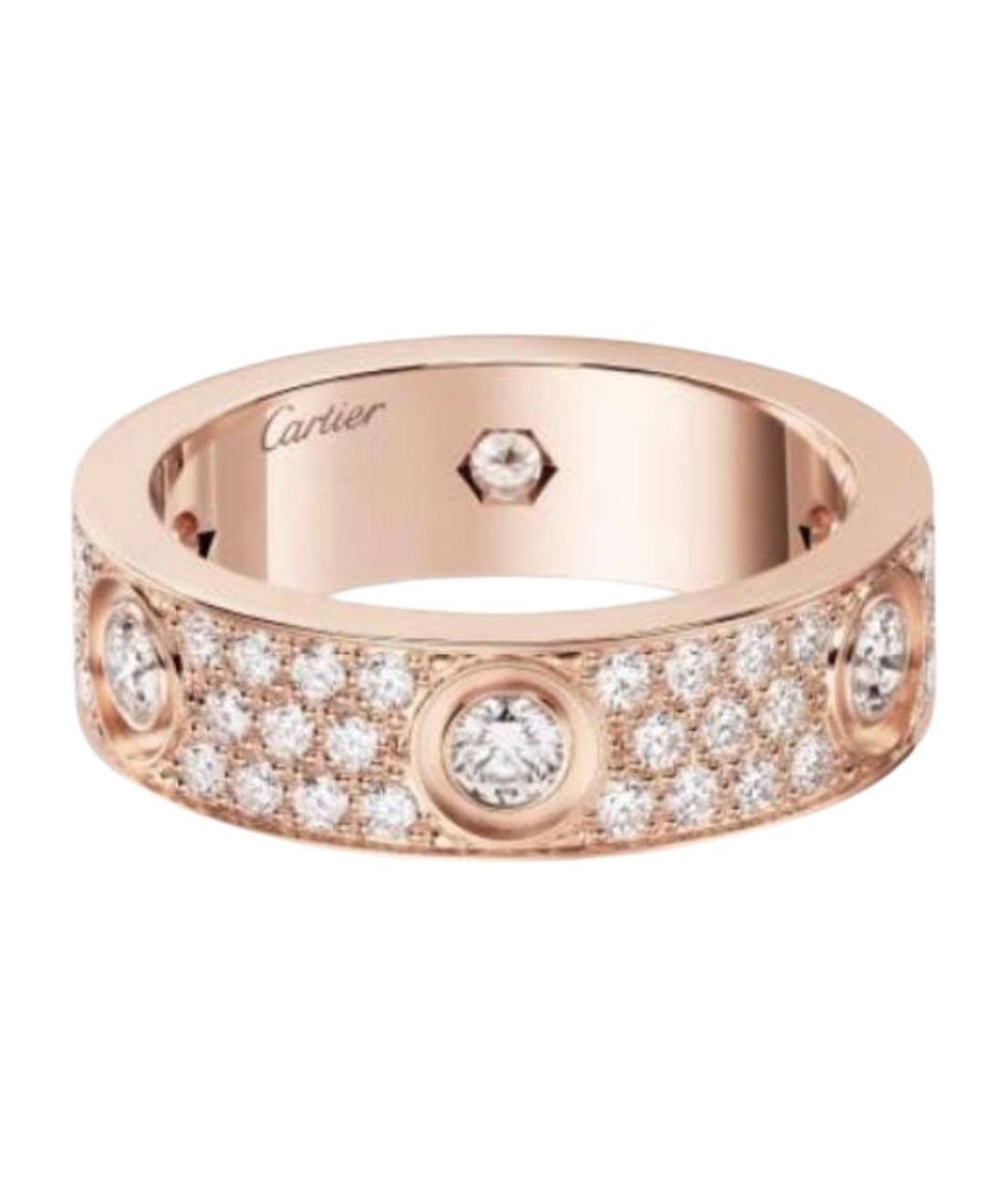 CARTIER Золотое кольцо из розового золота, фото 1