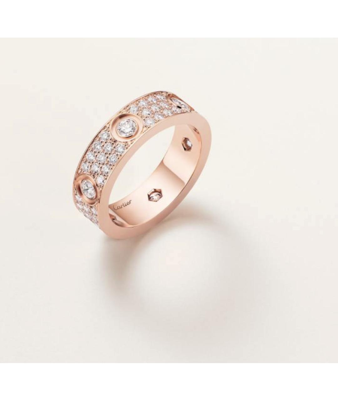 CARTIER Золотое кольцо из розового золота, фото 2