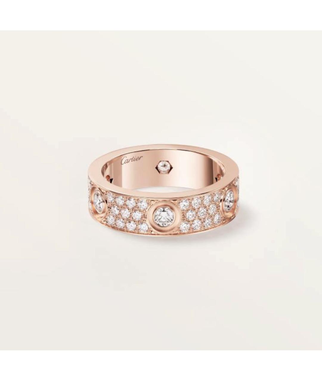 CARTIER Золотое кольцо из розового золота, фото 4