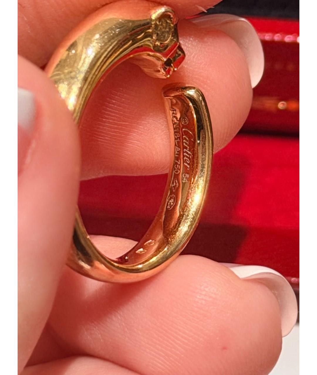 CARTIER Золотое кольцо из желтого золота, фото 3