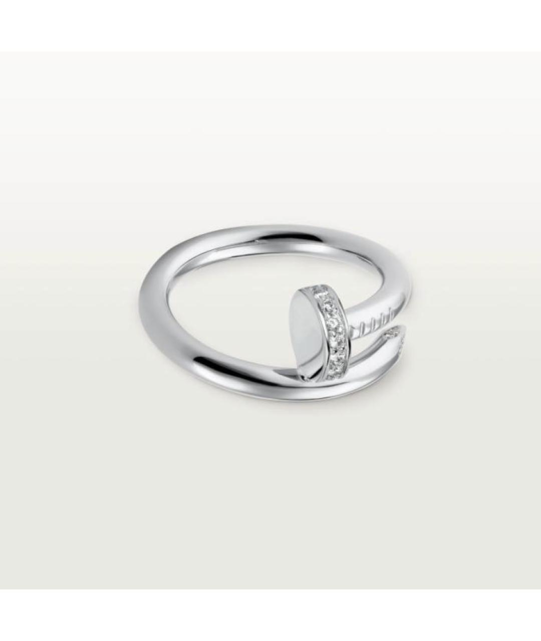 CARTIER Серебряное кольцо из белого золота, фото 4
