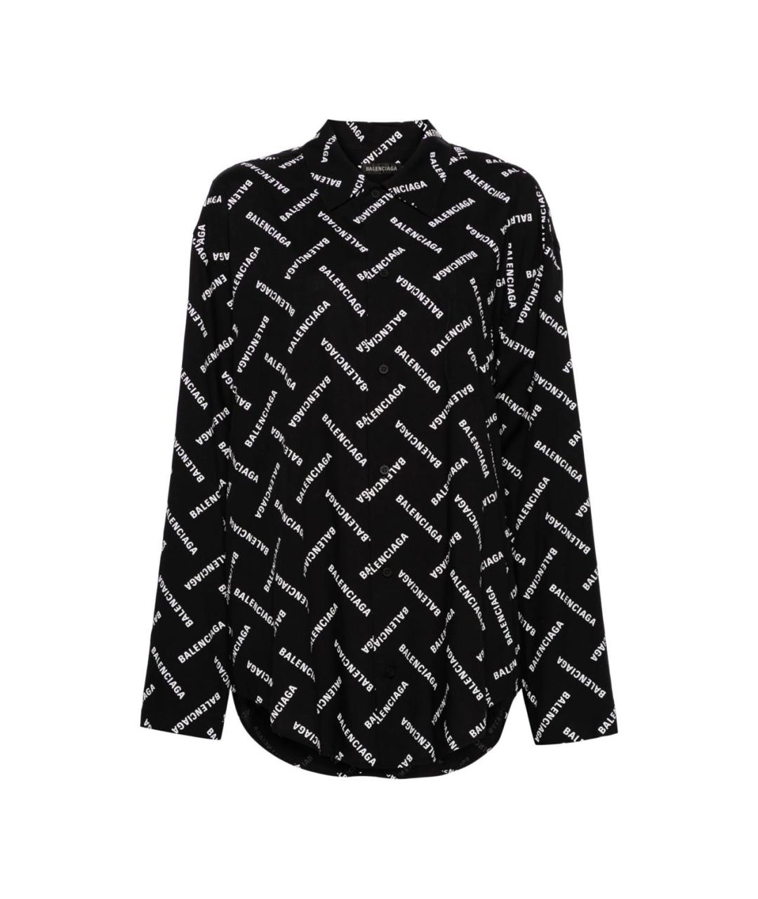 BALENCIAGA Черная блузы, фото 1