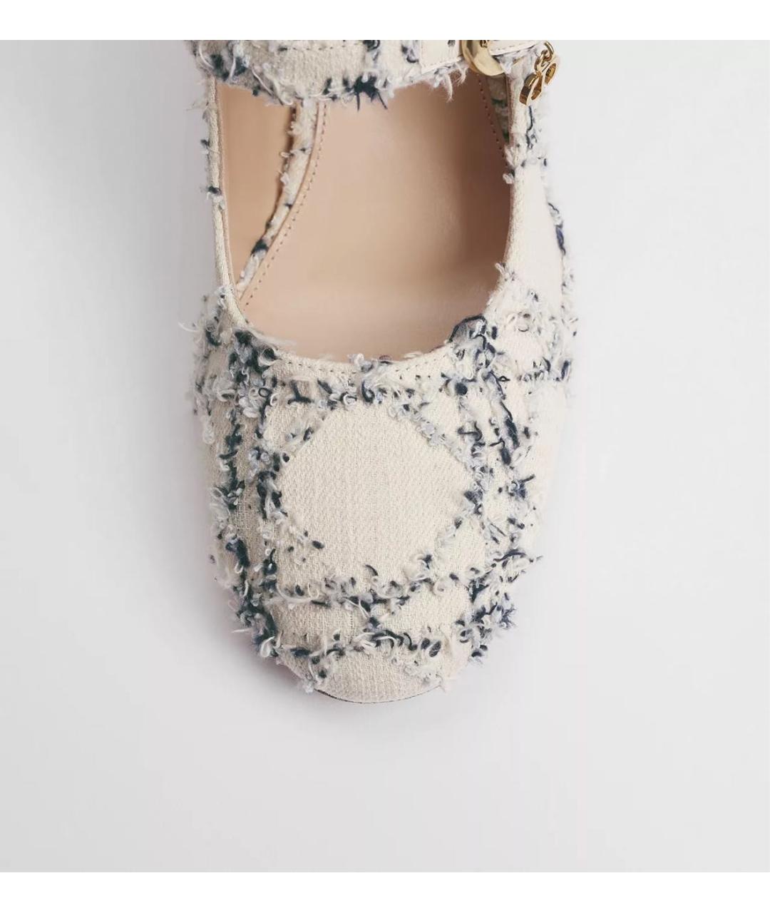 CHRISTIAN DIOR Белые туфли, фото 5