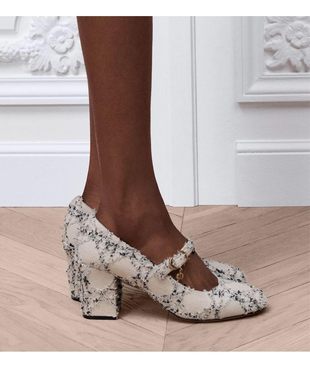 CHRISTIAN DIOR Белые туфли, фото 6