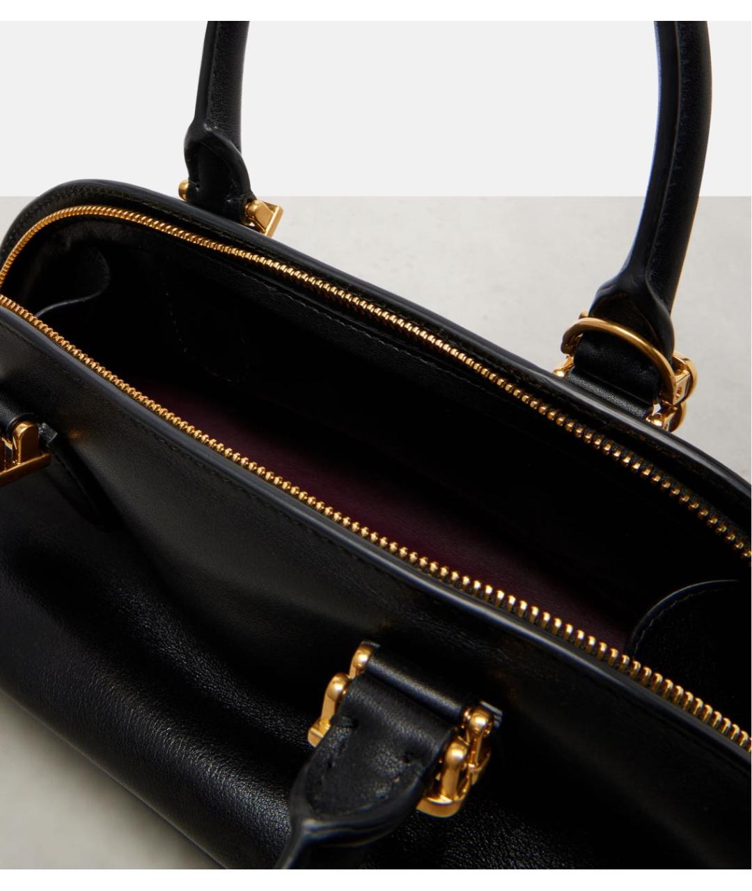 BALENCIAGA Черная кожаная сумка с короткими ручками, фото 7