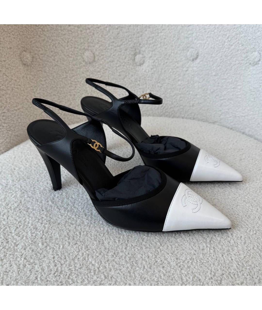 CHANEL Мульти кожаные туфли, фото 2