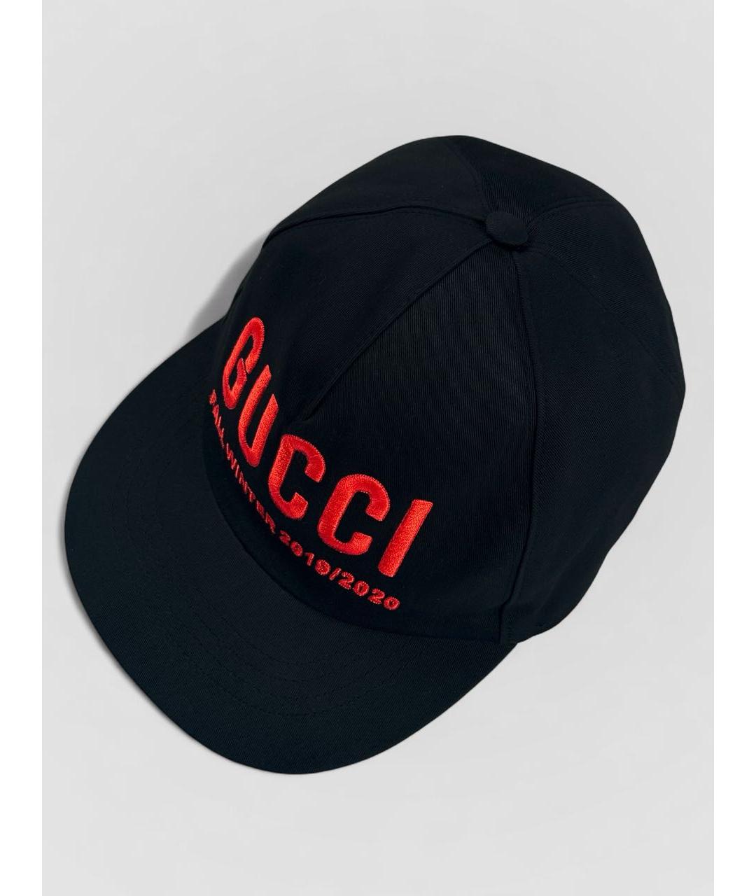 GUCCI Черная кепка, фото 2