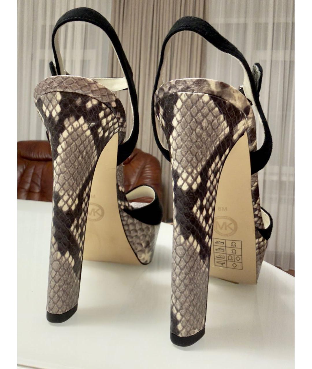 MICHAEL MICHAEL KORS Кожаные босоножки, фото 4
