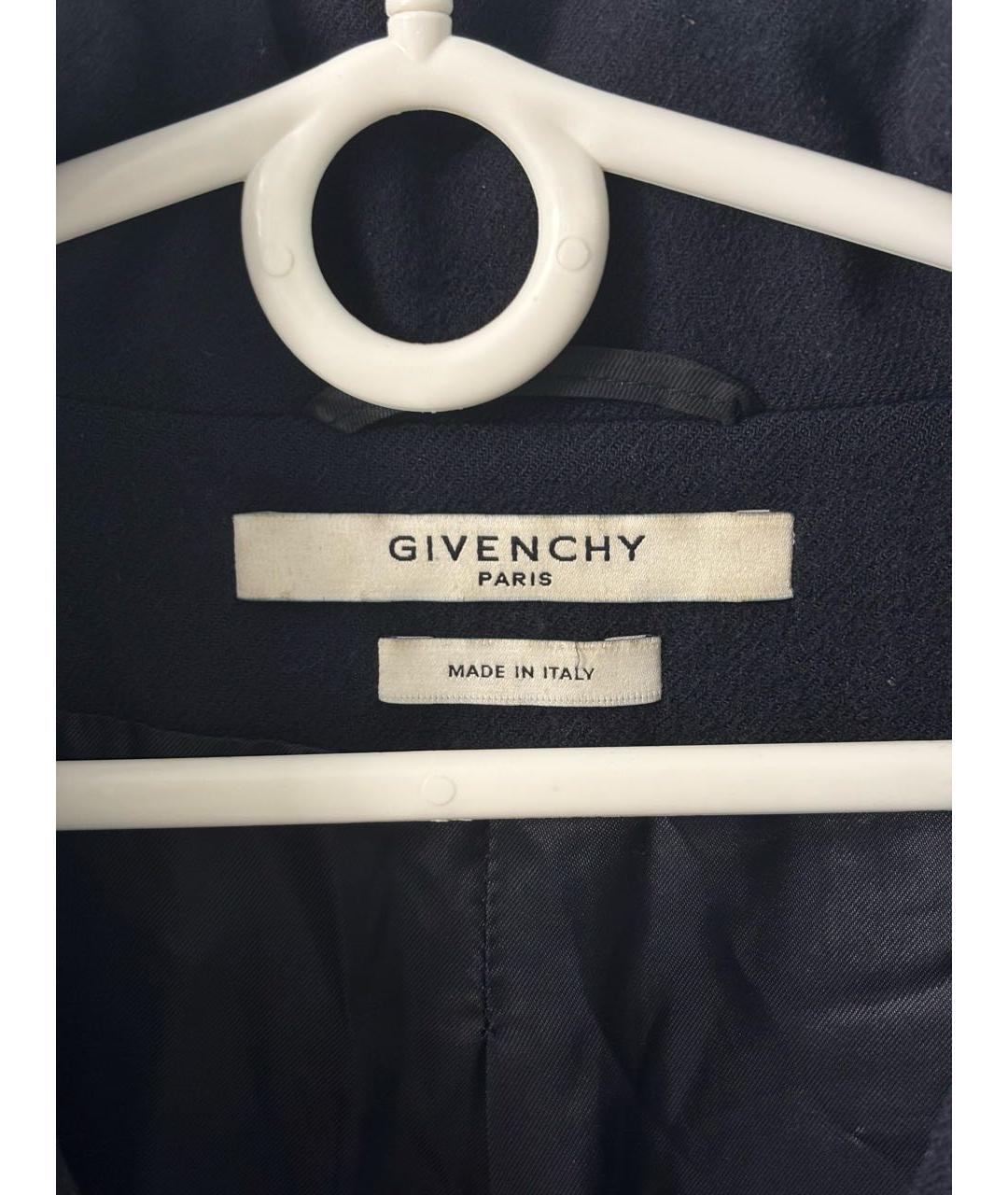 GIVENCHY Черный шерстяной жакет/пиджак, фото 3