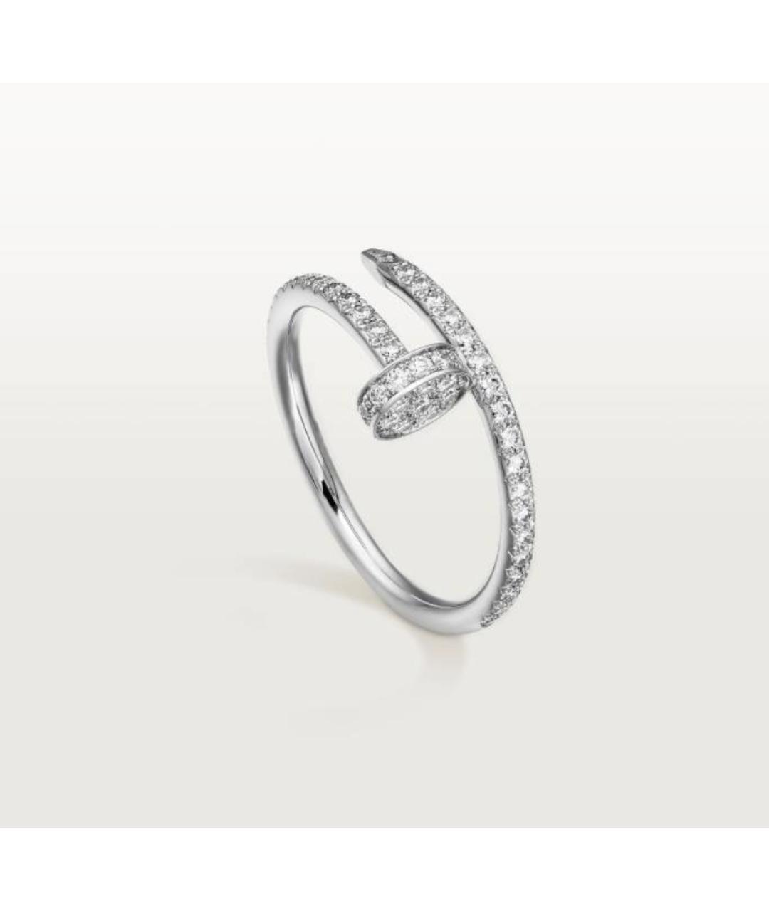 CARTIER Серебряное кольцо из белого золота, фото 3