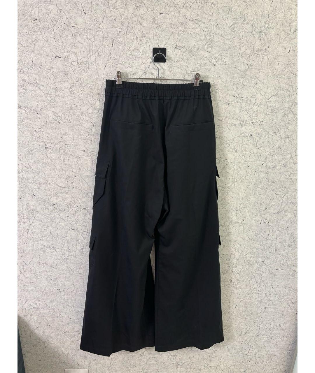 RICK OWENS Черные хлопковые джинсы, фото 2