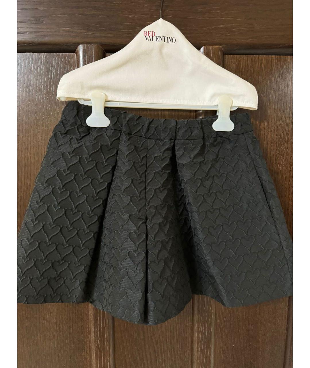 RED VALENTINO Черные шорты, фото 4