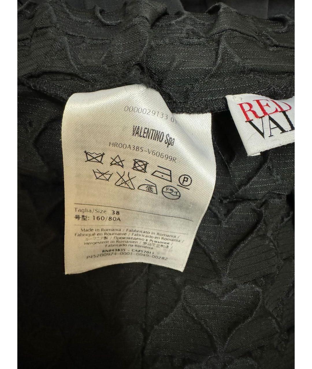RED VALENTINO Черные шорты, фото 3