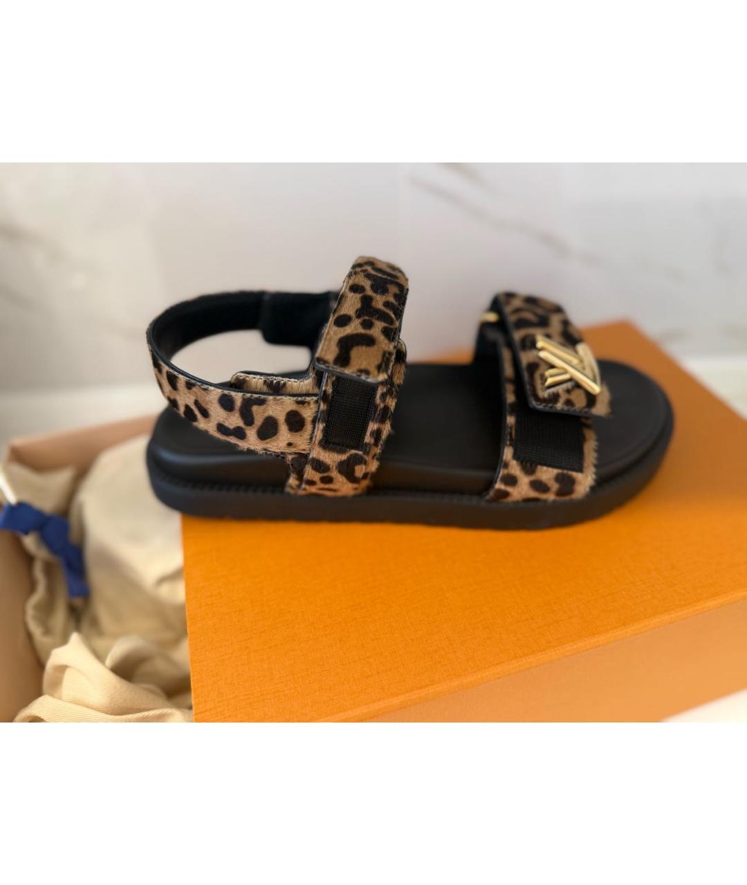 LOUIS VUITTON Мульти сандалии, фото 3