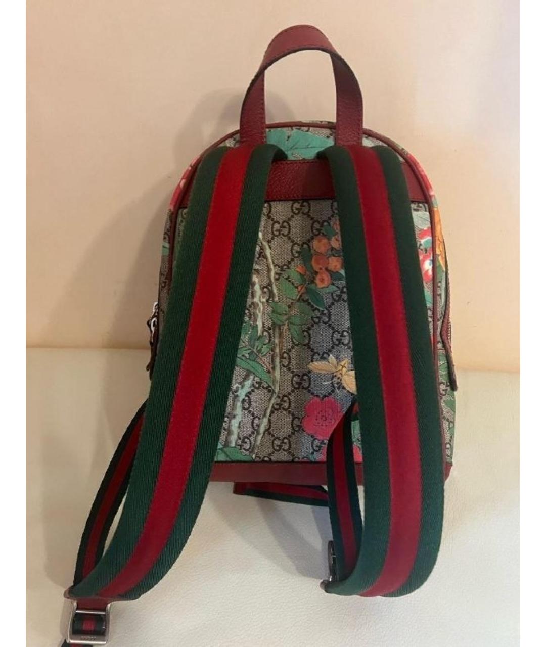 GUCCI Мульти рюкзак из канвы, фото 3