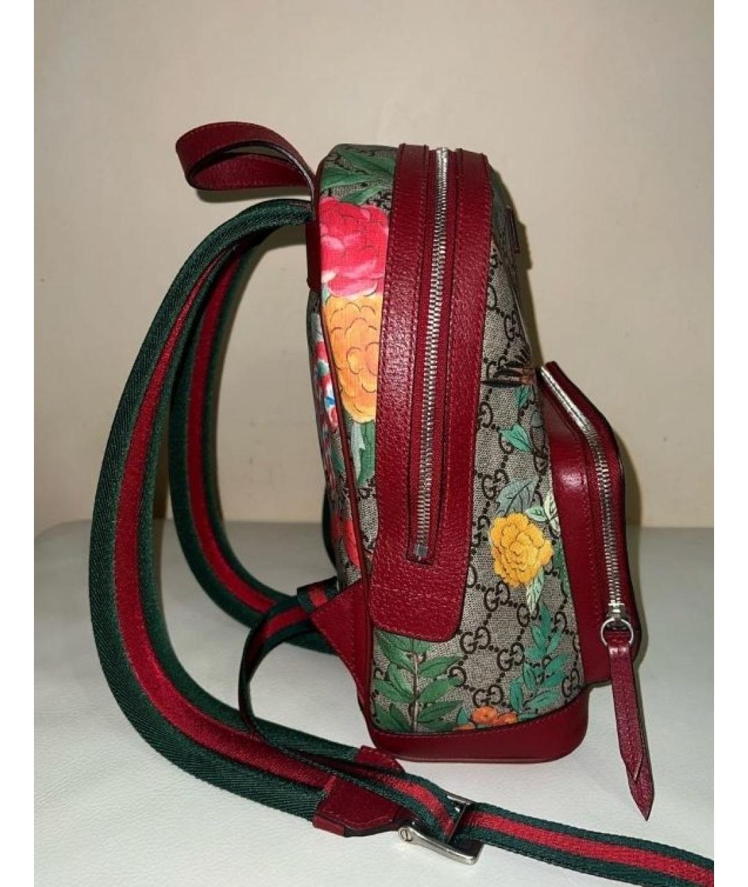 GUCCI Мульти рюкзак из канвы, фото 5