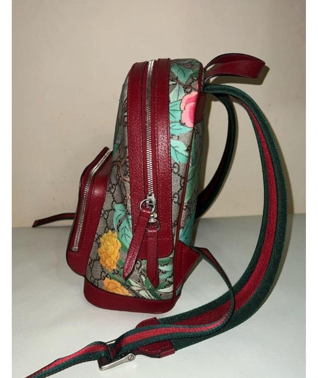 GUCCI Мульти рюкзак из канвы, фото 4