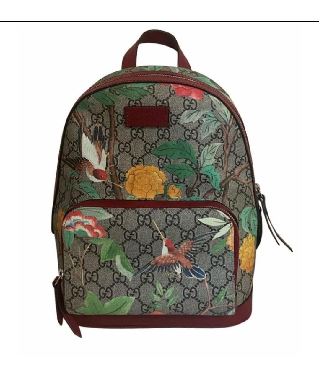 GUCCI Мульти рюкзак из канвы, фото 7