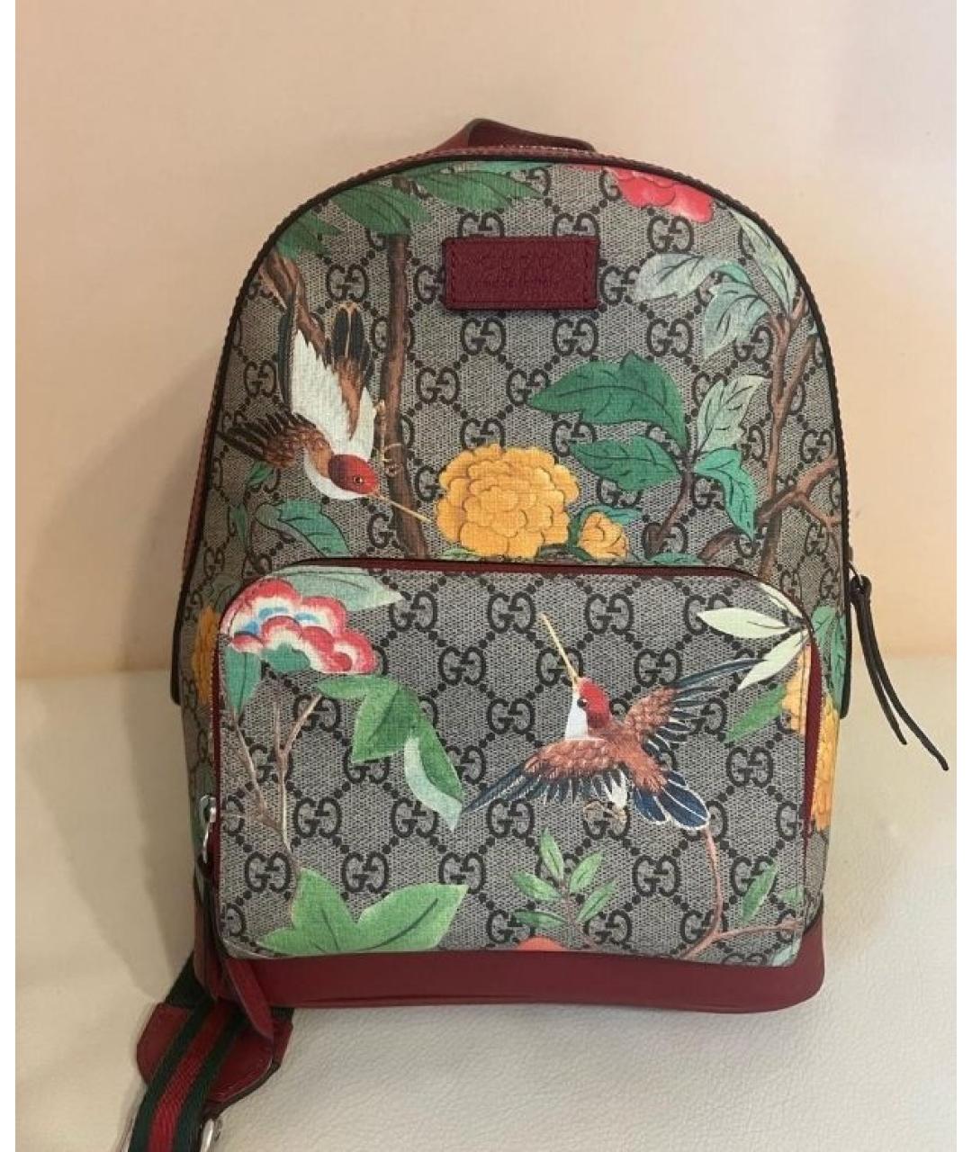 GUCCI Мульти рюкзак из канвы, фото 2