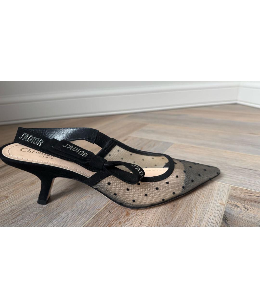 CHRISTIAN DIOR Мульти кожаные туфли, фото 8