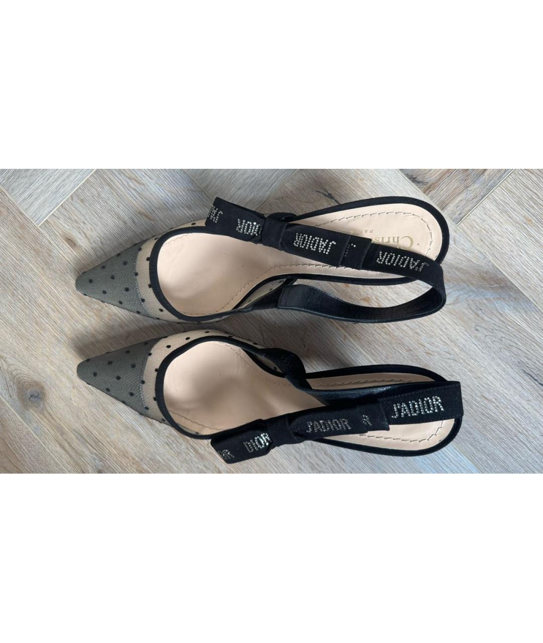 CHRISTIAN DIOR Мульти кожаные туфли, фото 3