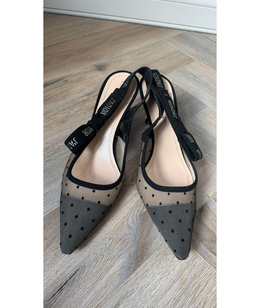 CHRISTIAN DIOR Мульти кожаные туфли, фото 2