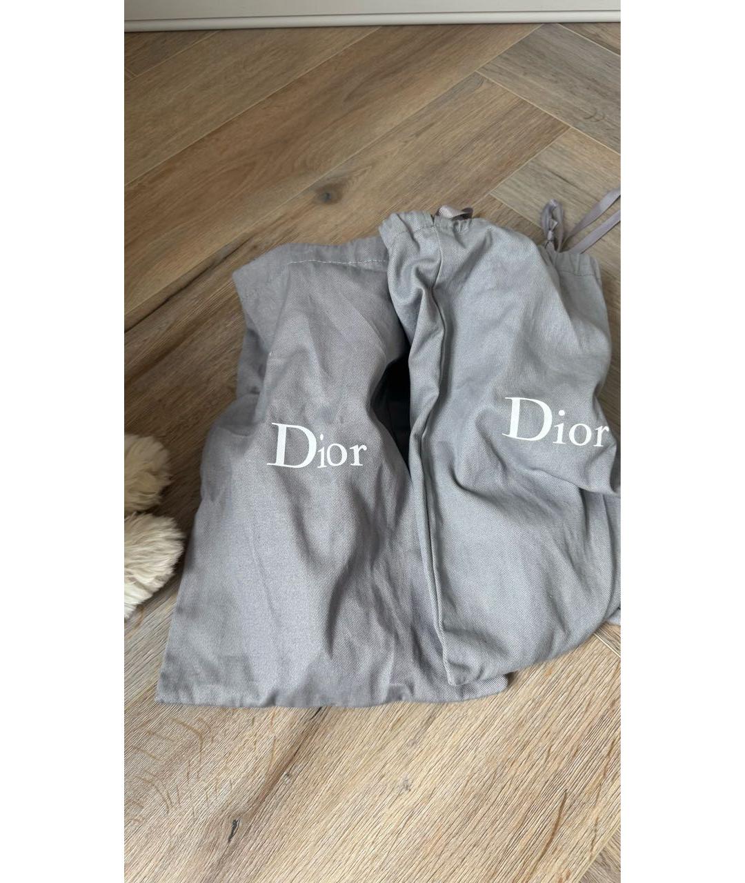 CHRISTIAN DIOR Мульти кожаные туфли, фото 7