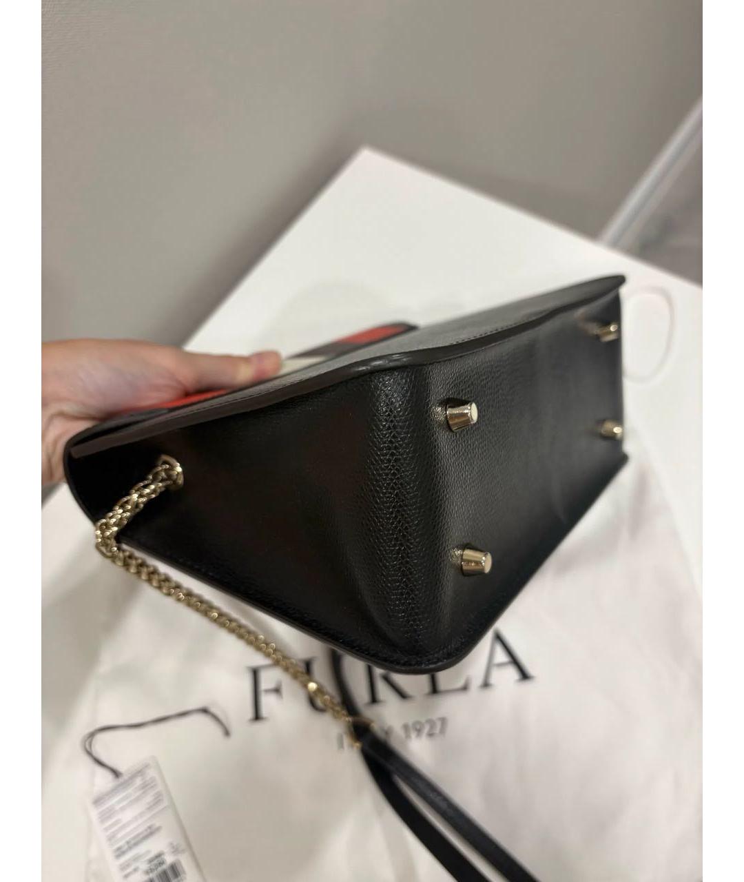 FURLA Мульти кожаная сумка с короткими ручками, фото 6