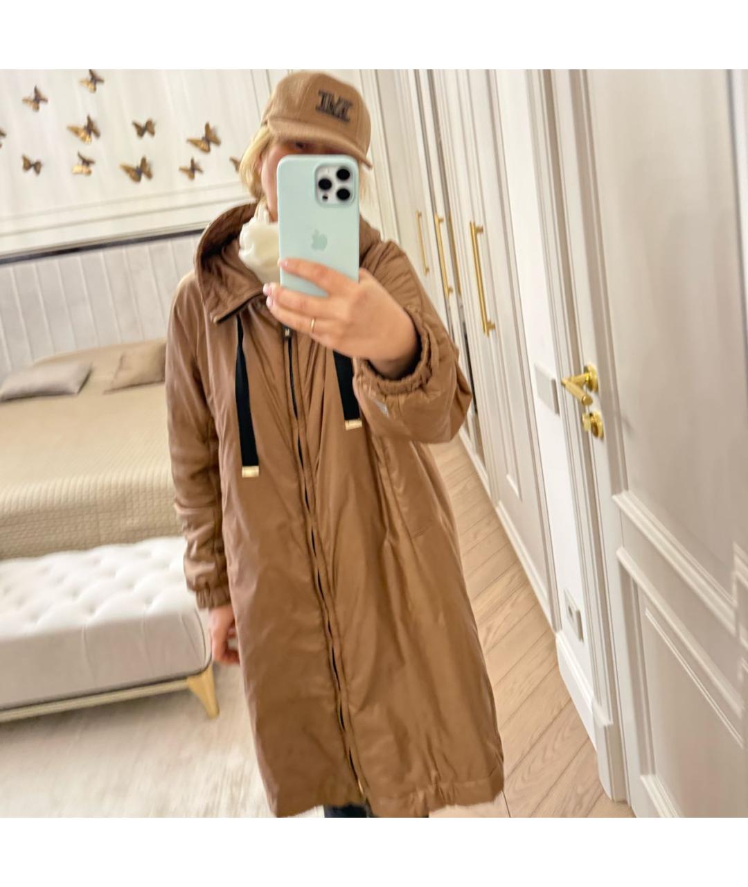 MAX MARA Коричневая куртка, фото 5