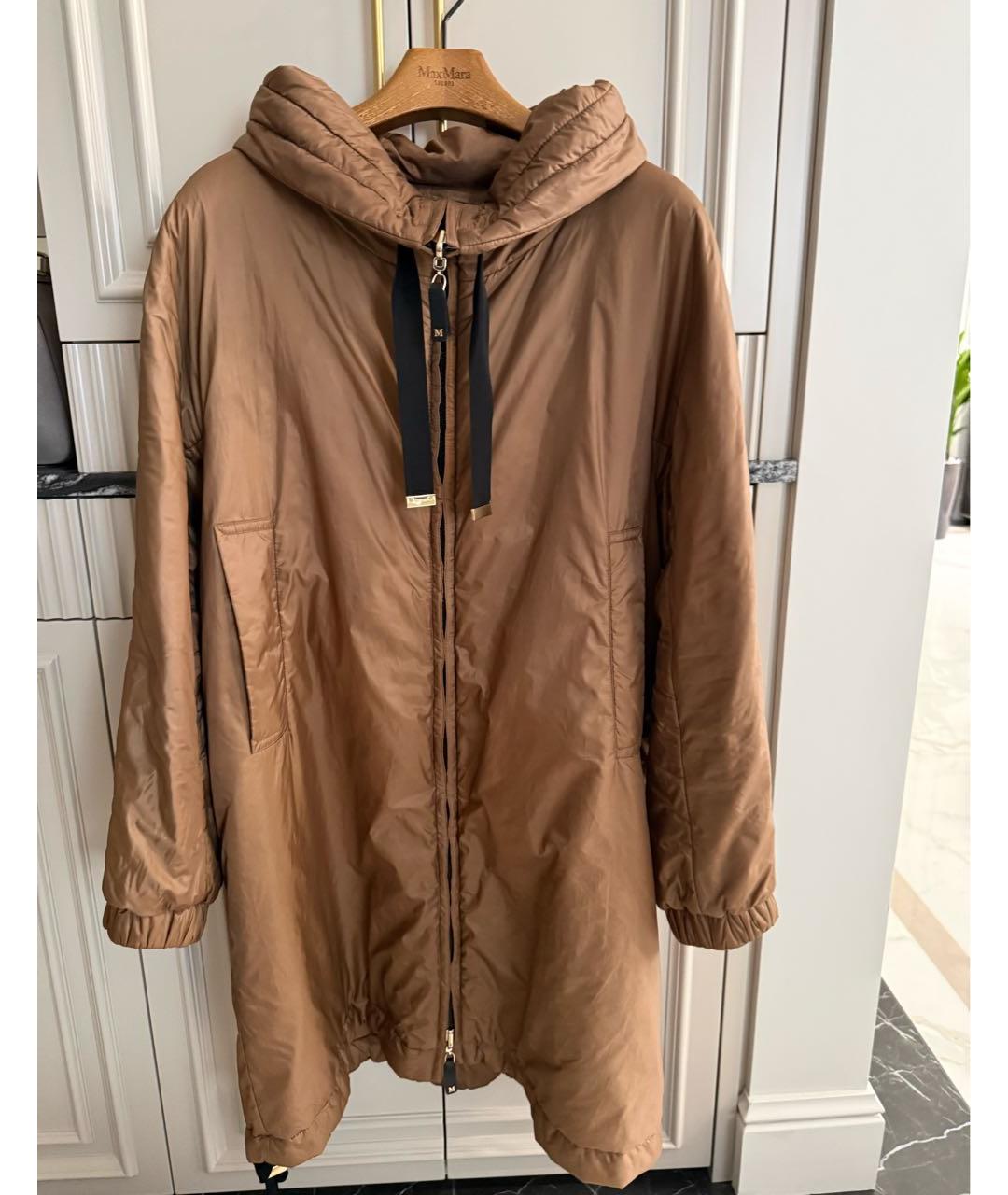 MAX MARA Коричневая куртка, фото 6