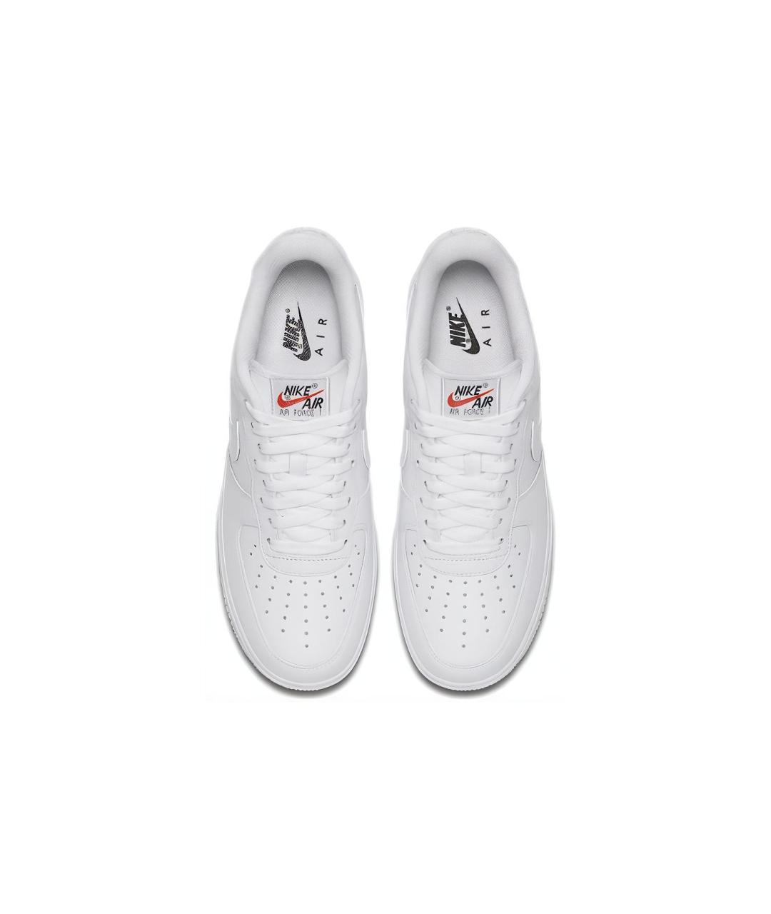 NIKE Белые кожаные кроссовки, фото 2