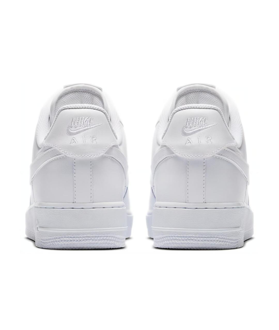 NIKE Белые кожаные кроссовки, фото 3