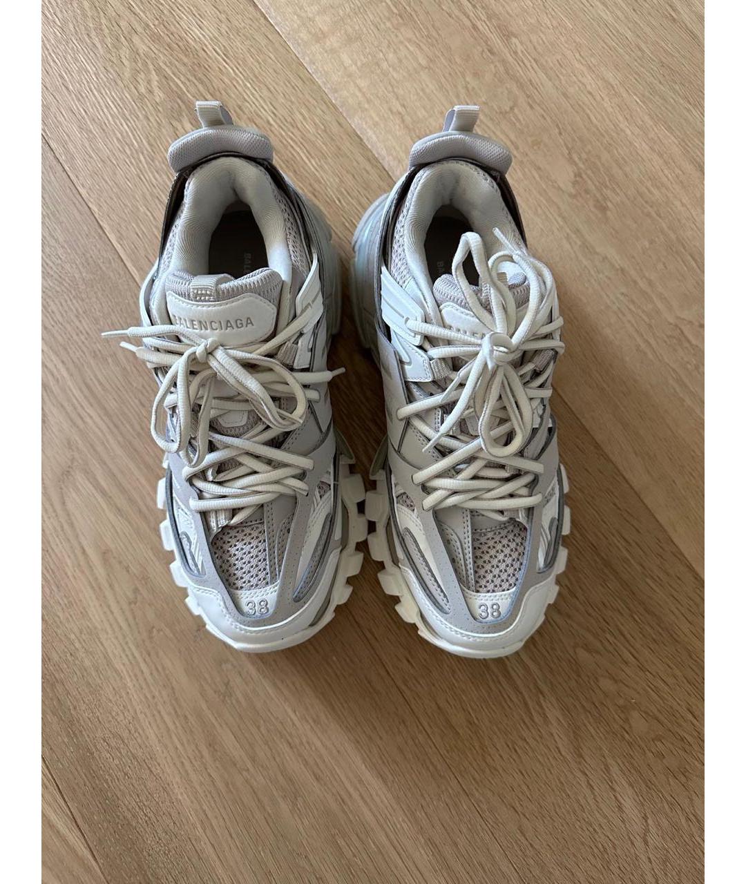 BALENCIAGA Бежевые кроссовки, фото 3