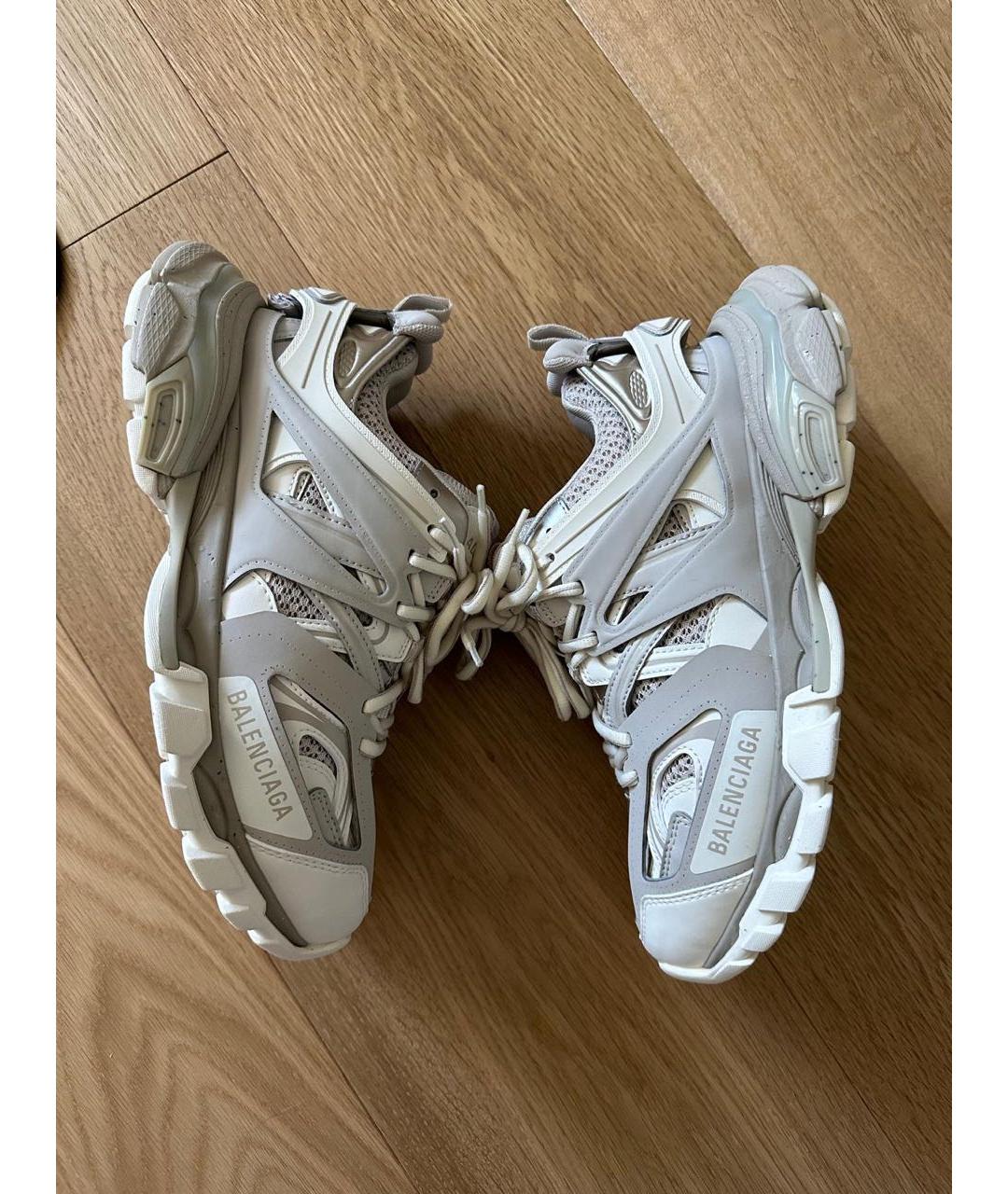 BALENCIAGA Бежевые кроссовки, фото 4
