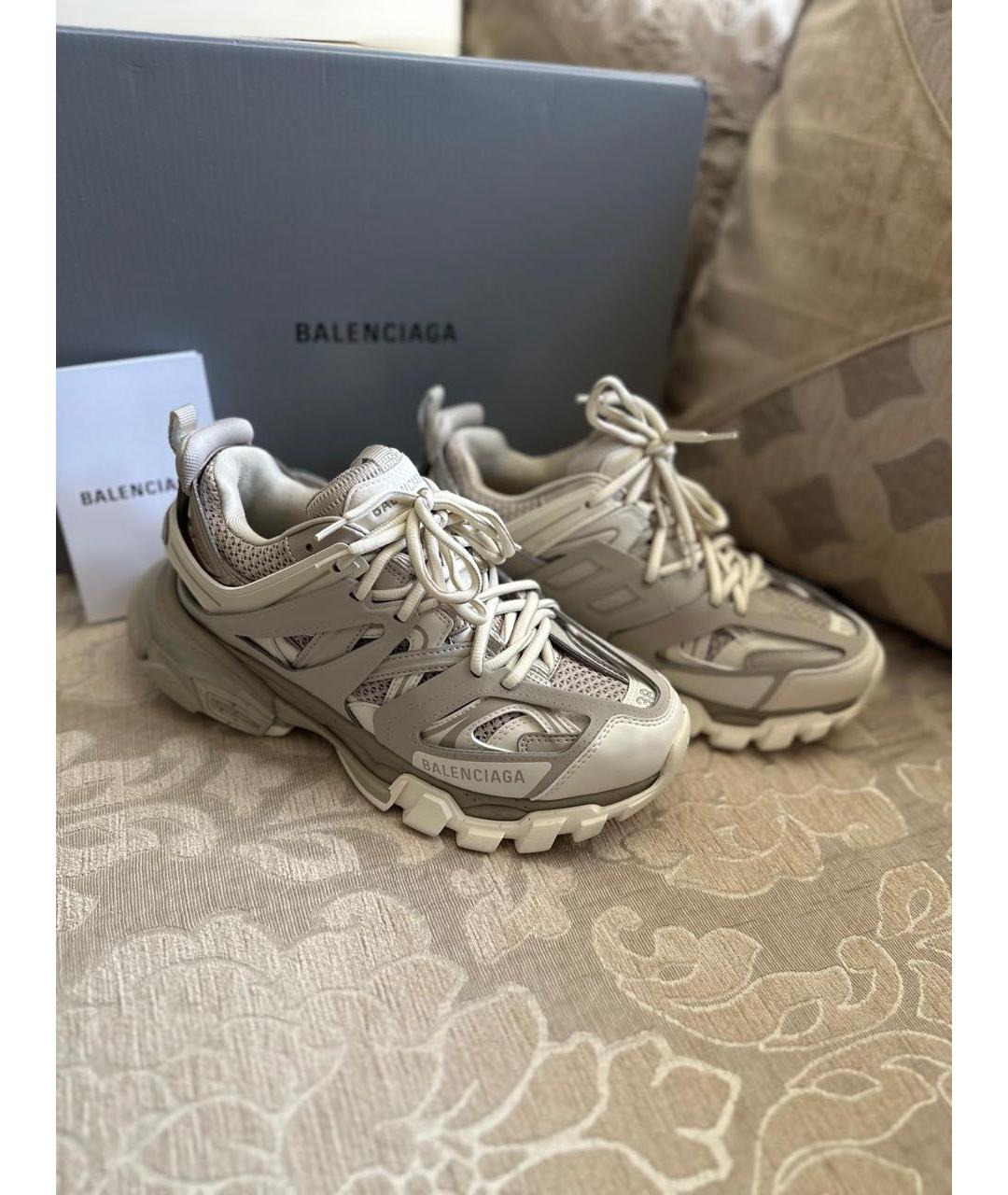 BALENCIAGA Бежевые кроссовки, фото 2