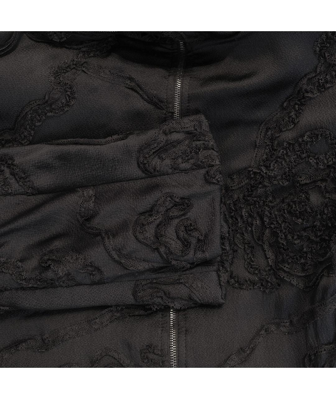 DOLCE&GABBANA Черное повседневное платье, фото 5