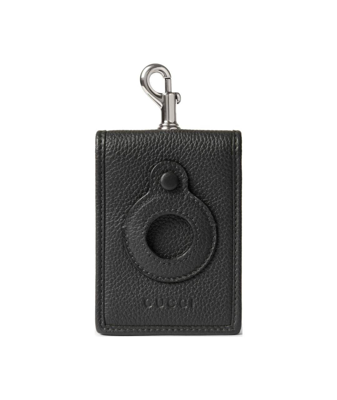 GUCCI Серый кожаный кардхолдер, фото 1