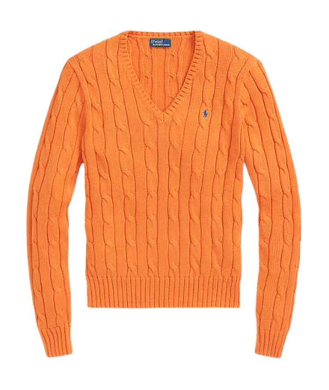POLO RALPH LAUREN Оранжевый джемпер / свитер, фото 1