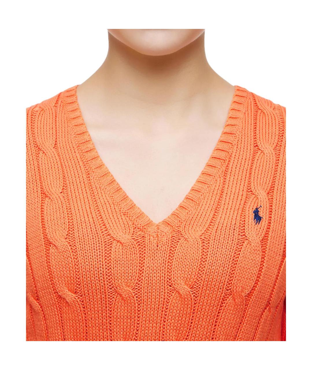POLO RALPH LAUREN Оранжевый джемпер / свитер, фото 3