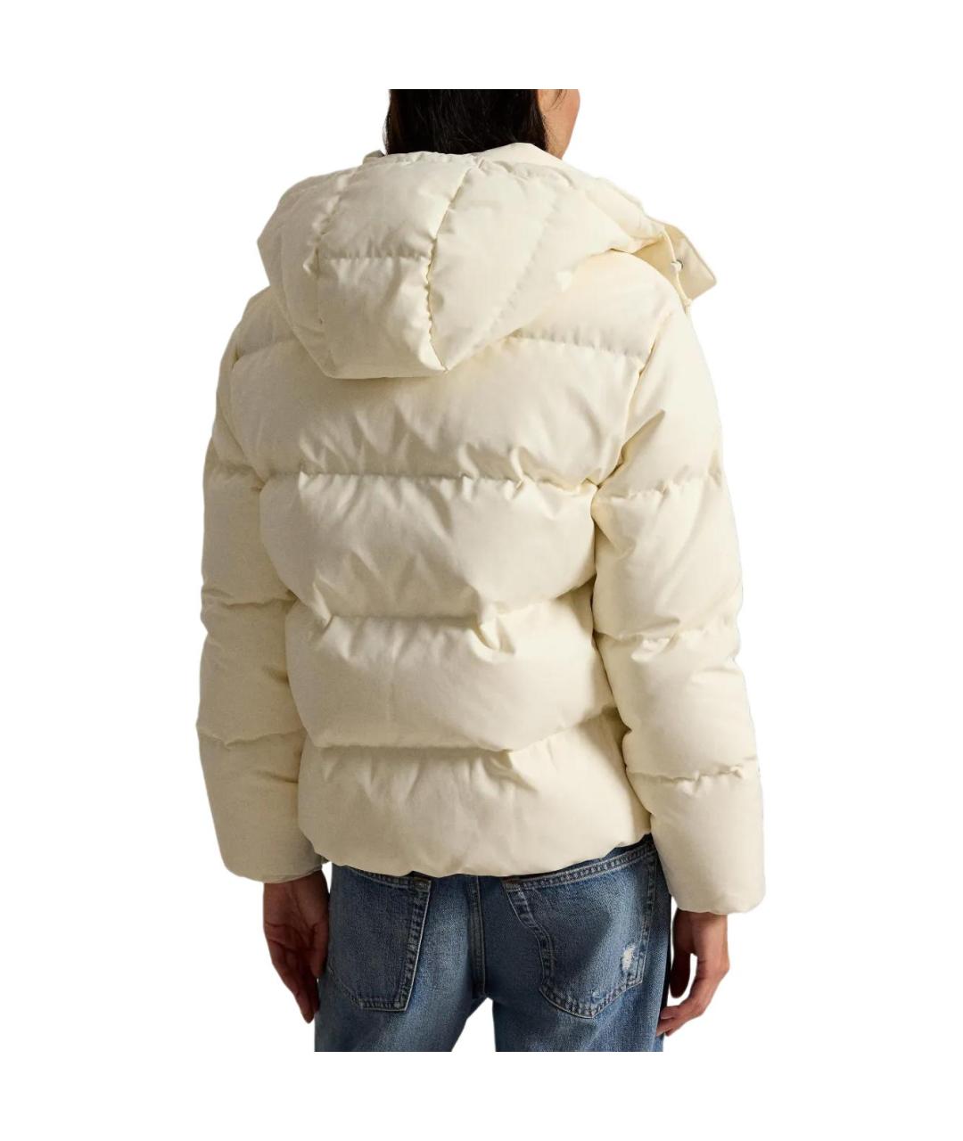 POLO RALPH LAUREN Бежевый пуховик, фото 3